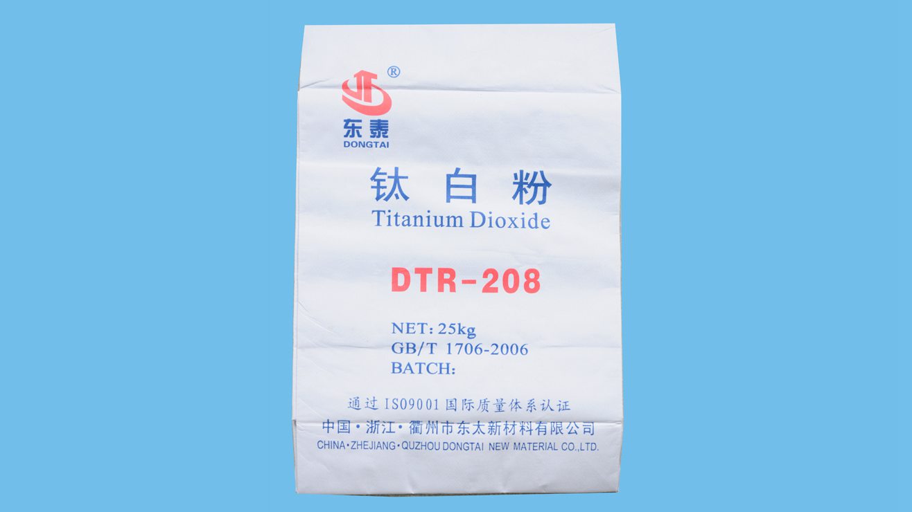 DTR-208 dióxido de titanio rutilo