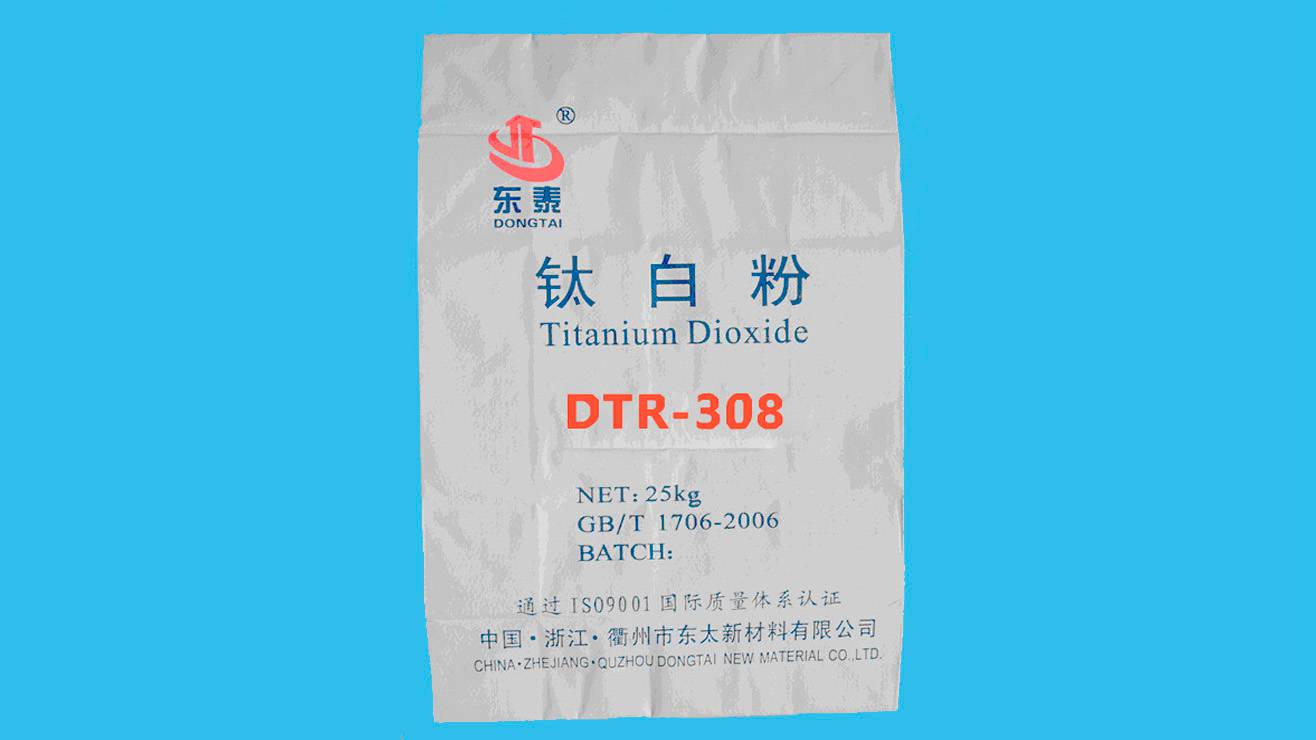 DTR-308 dióxido de titanio rutilo
