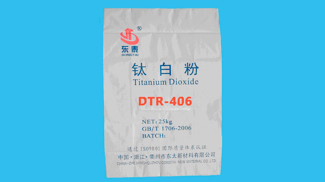 DTR-406 dióxido de titanio rutilo