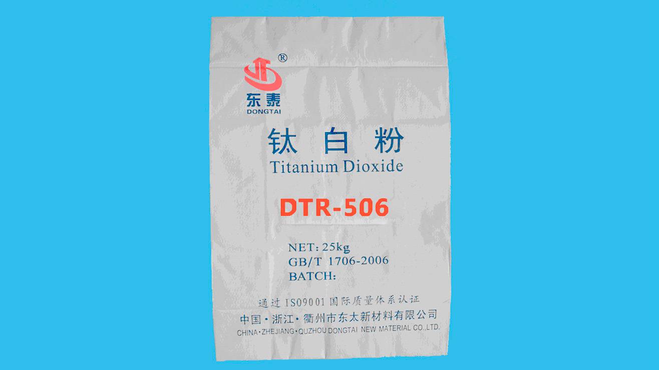 DTR-506 dióxido de titanio rutilo