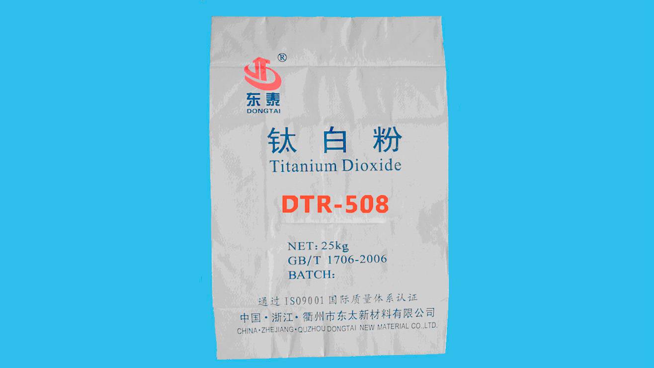DTR-508 dióxido de titanio rutilo